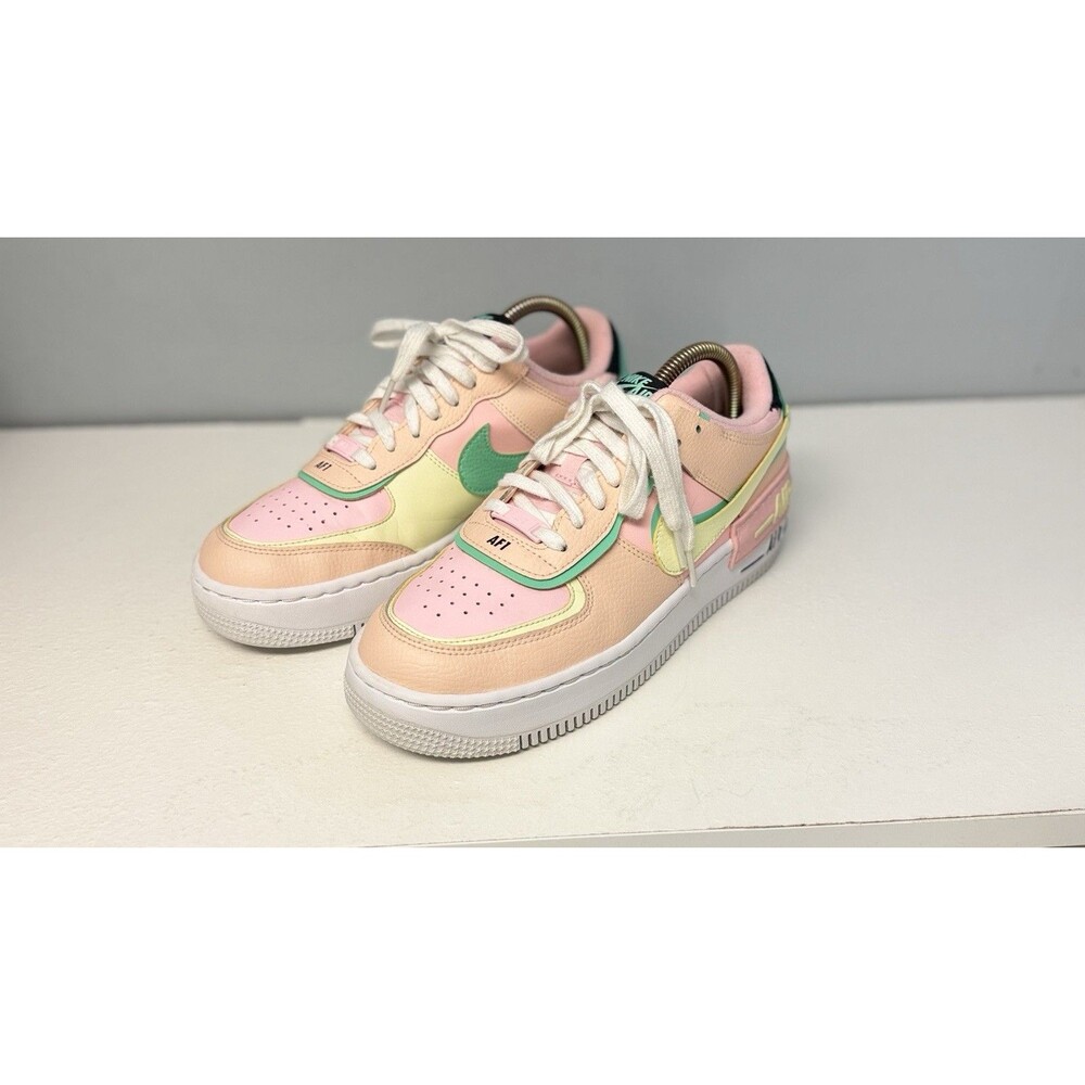 Nike Air Force 1 Shadow "Arctic Punch Barely Volt" Women's Size 9.5 (CU8591-601)